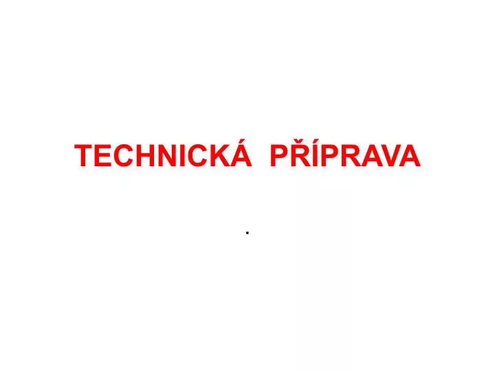 technick p prava