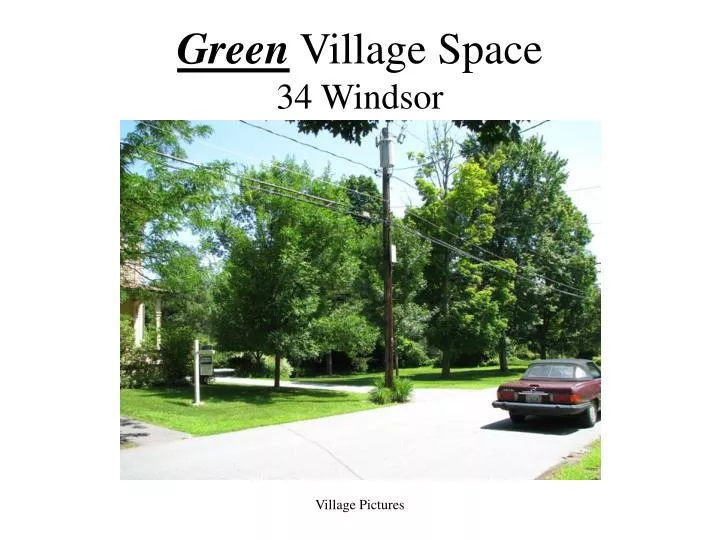 green village space 34 windsor