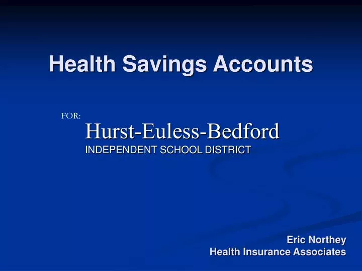 eric northey health insurance associates
