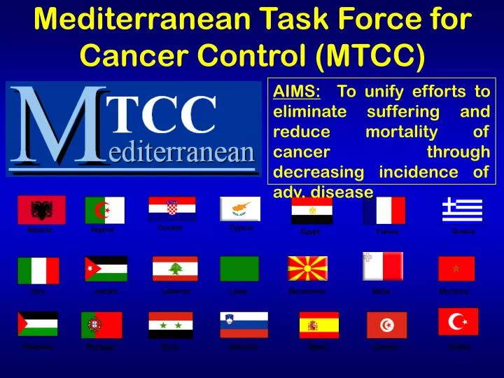 mediterranean task force for cancer control mtcc