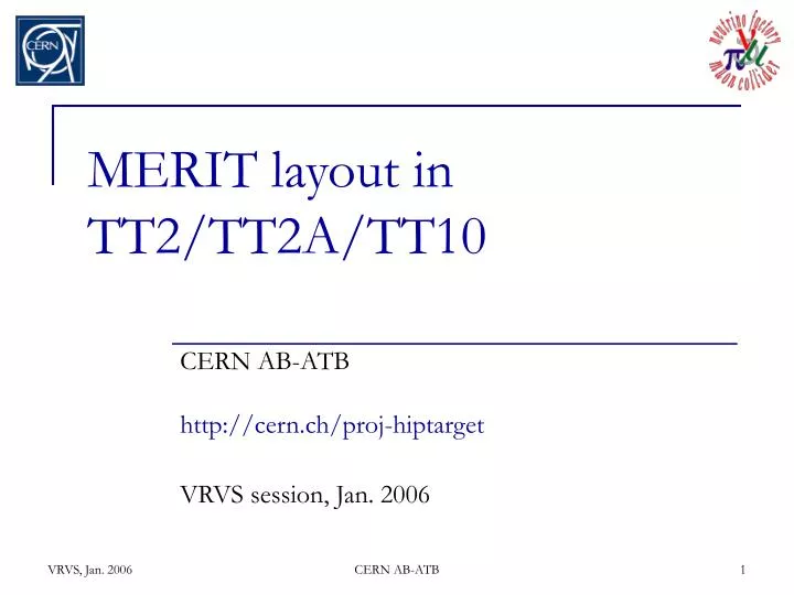 merit layout in tt2 tt2a tt10