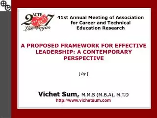 41st Annual Meeting of Association for Career and Technical Education Research