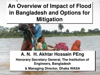 An Overview of Impact of Flood in Bangladesh and Options for Mitigation