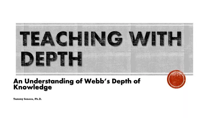 teaching with depth