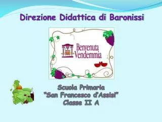 Scuola Primaria “San Francesco d’Assisi” Classe II A