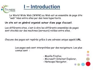 i introduction