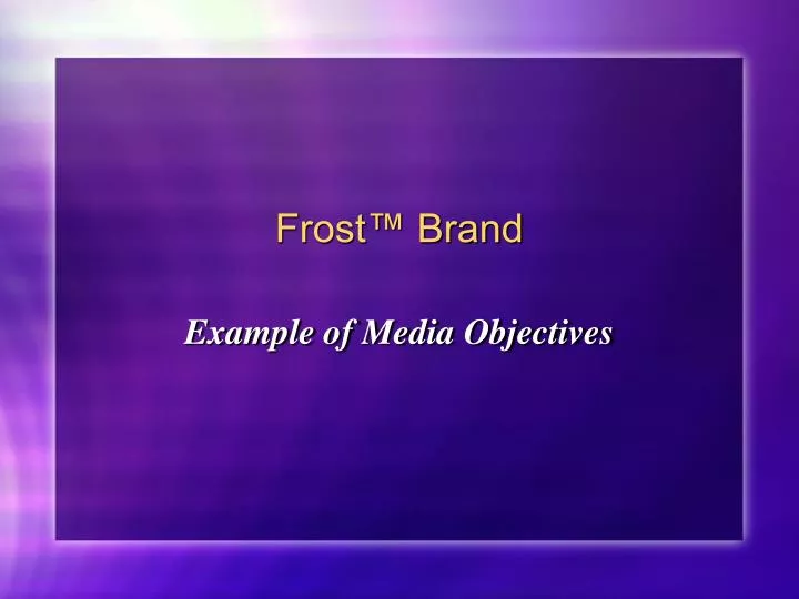 frost brand
