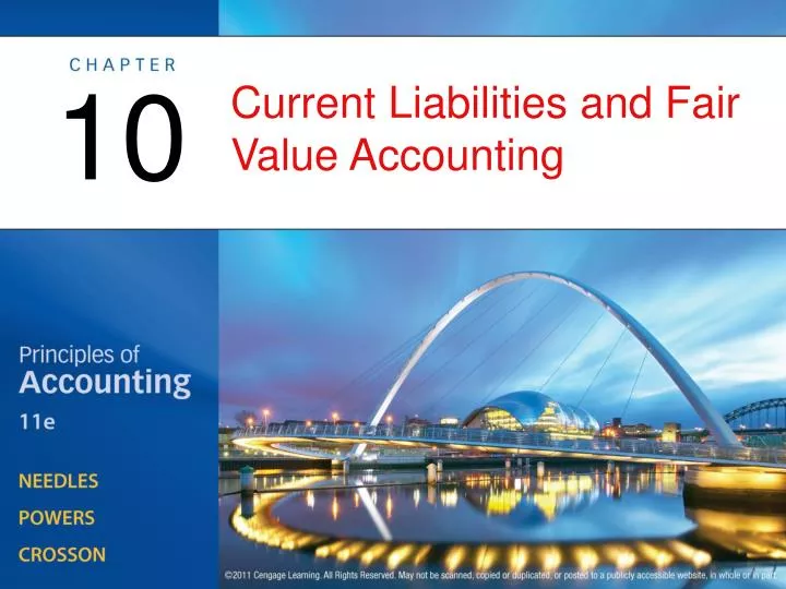 current liabilities and fair value accounting