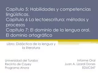 informe oral juan a lizardi dones educ547