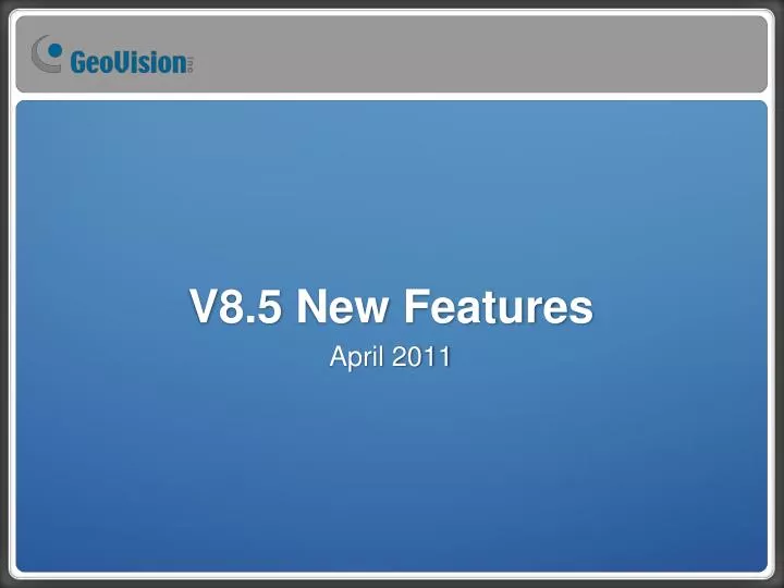 v8 5 new features