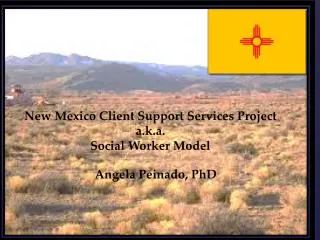 New Mexico Client Support Services Project a.k.a. Social Worker Model