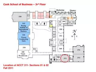 Cook School of Business – 3r d Floor