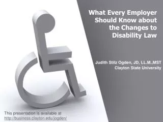 What Every Employer Should Know about the Changes to Disability Law