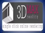 3D Max Render Plugin - slide 1