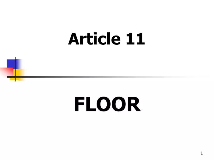 article 11