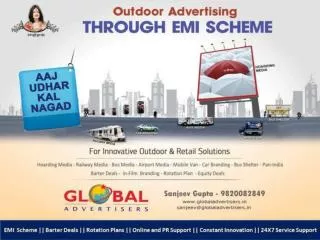 Out of Door Advertising in Andheri - Global Advertisers
