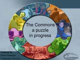The Commons a puzzle in progress