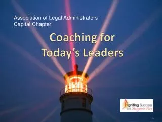 Coaching for Today’s Leaders