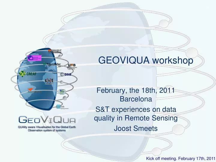 geoviqua workshop