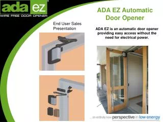 ADA EZ Automatic Door Opener