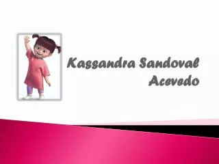 Kassandra Sandoval Acevedo