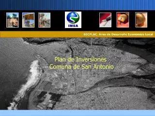 Plan de Inversiones Comuna de San Antonio