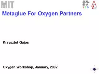 Metaglue For Oxygen Partners