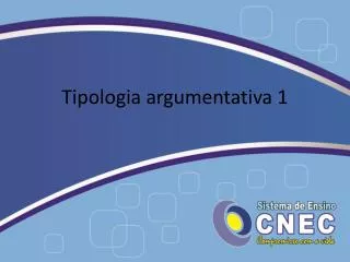tipologia argumentativa 1