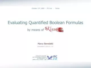 Evaluating Quantified Boolean Formulas