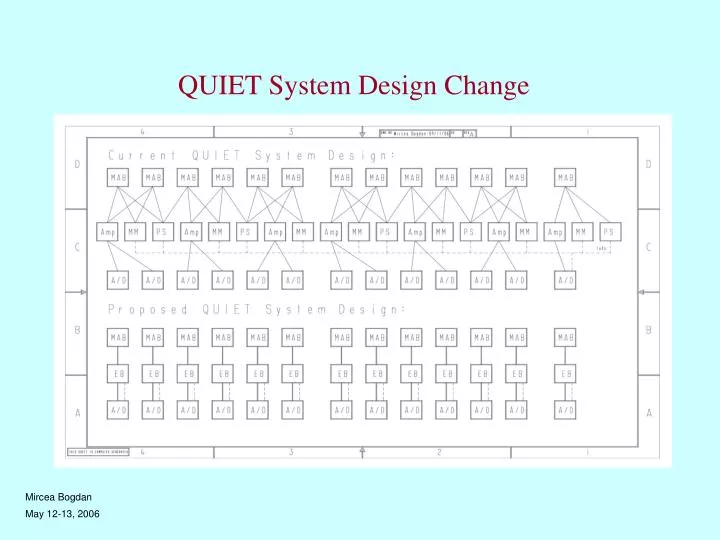 quiet system design change
