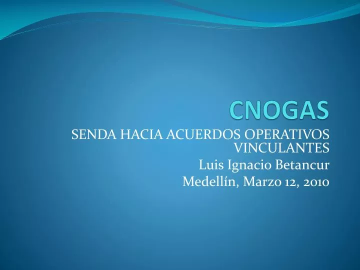 cnogas