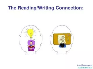 The Reading/Writing Connection: