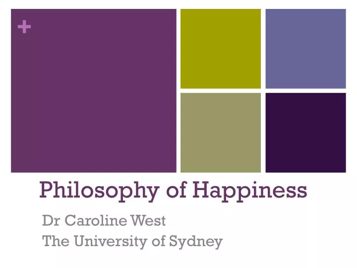 philosophy of happiness