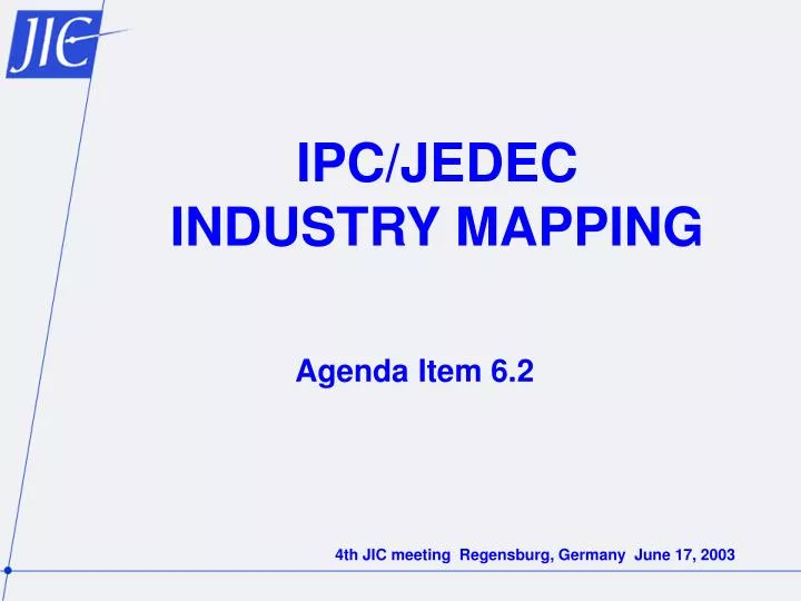 ipc jedec industry mapping