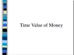 Time Value of Money - slide 1
