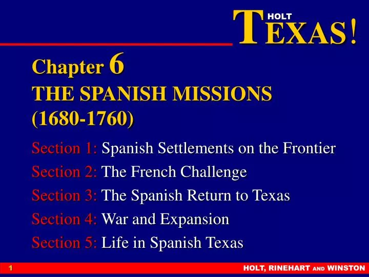 chapter 6 the spanish missions 1680 1760
