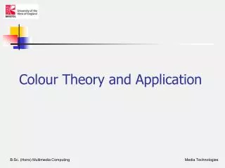 Colour Theory and Application