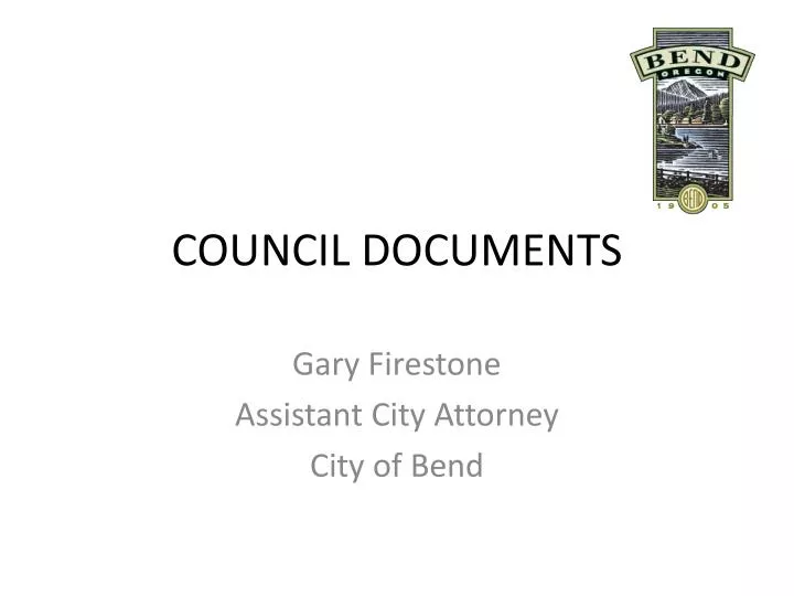 council documents