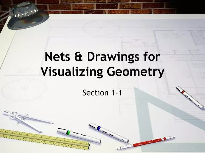 nets drawings for visualizing geometry