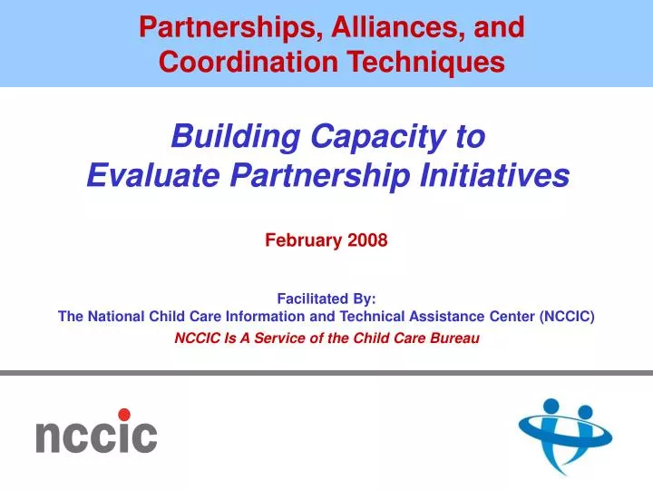 partnerships alliances and coordination techniques