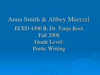 Anna Smith &amp; Abbey Muetzel
