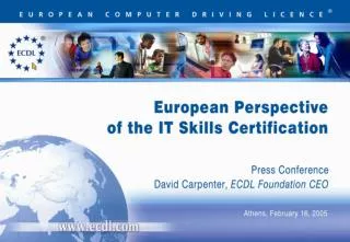 ECDL - Computer Skills For Life