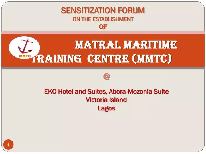 matral maritime training centre mmtc