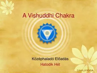 A Vishuddhi Chakra