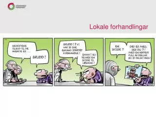 lokale forhandlingar