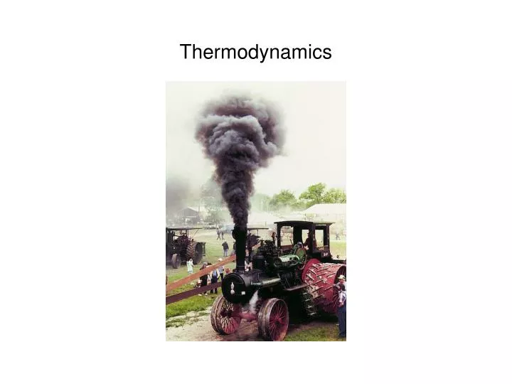 thermodynamics