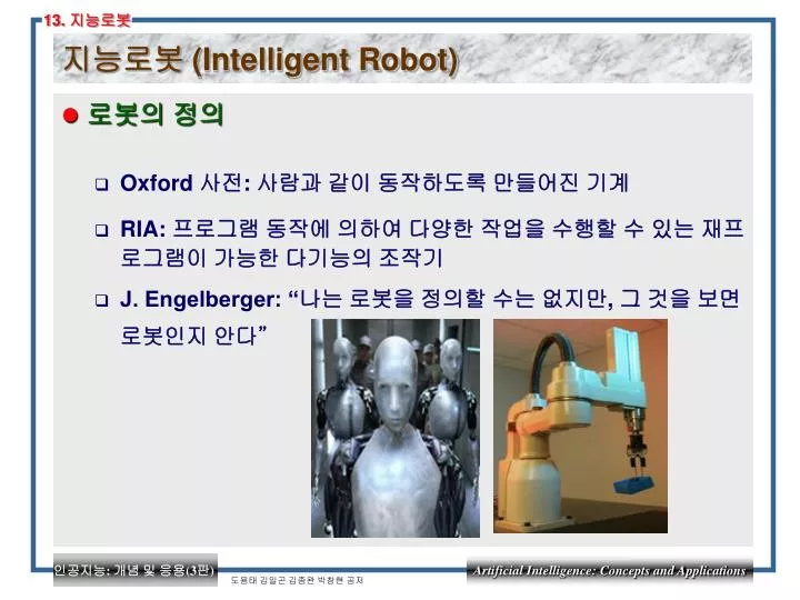 intelligent robot