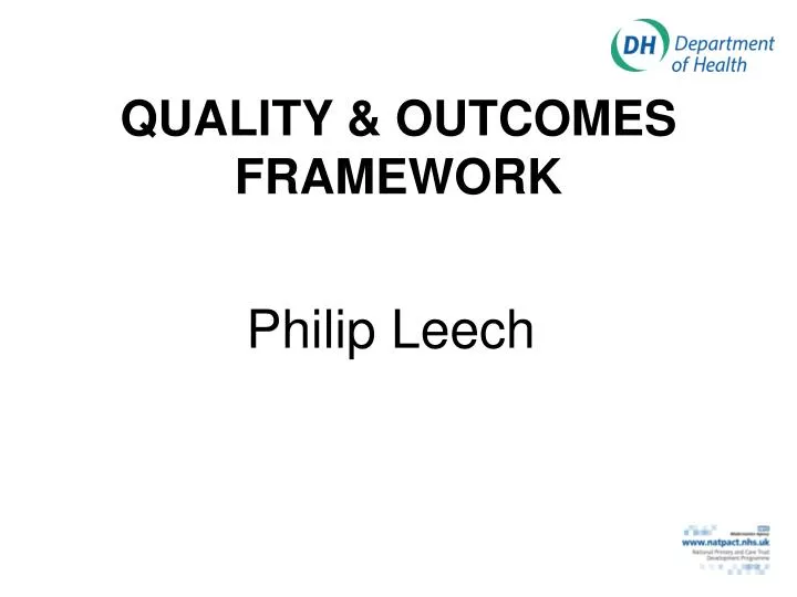quality outcomes framework