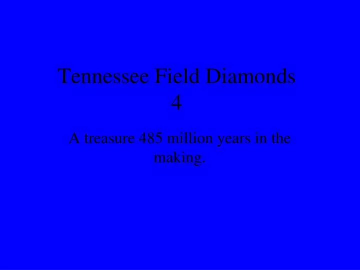tennessee field diamonds 4