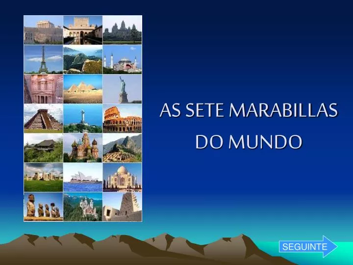 as sete marabillas do mundo